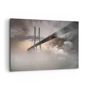 Tablou pe pânză - Lângă un râu care nu există - 120x80 cm