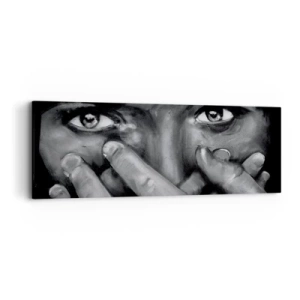 Tablou pe pânză - Nu spun cine le-a pictat - 90x30 cm