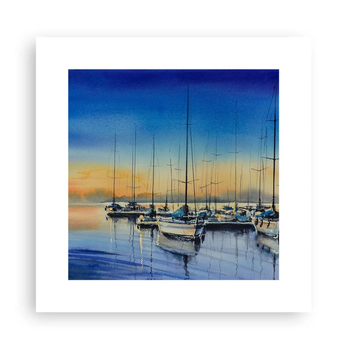 Poster - Sfârșitul unei zile bune - 30x30 cm