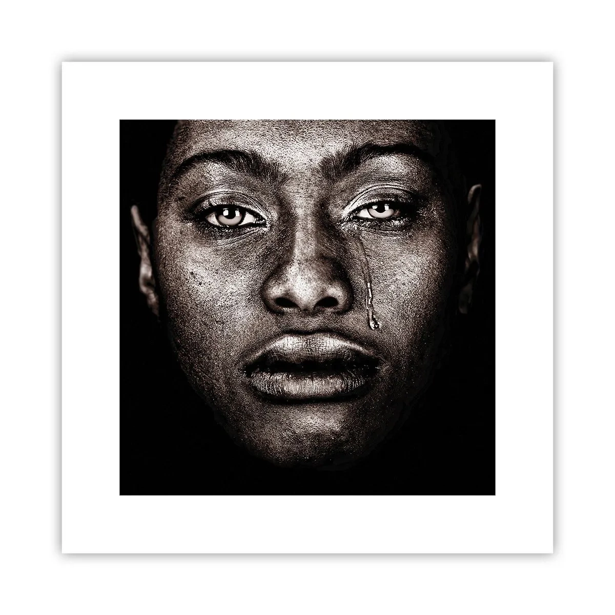 Poster - O singură lacrimă - 30x30 cm