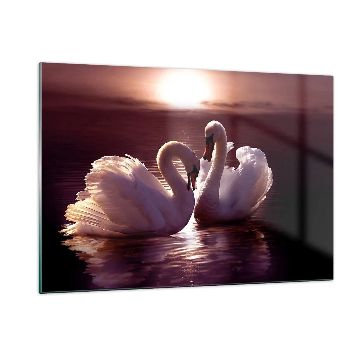 Tablou pe sticlă - Până când moartea ne va despărți - 120x80 cm