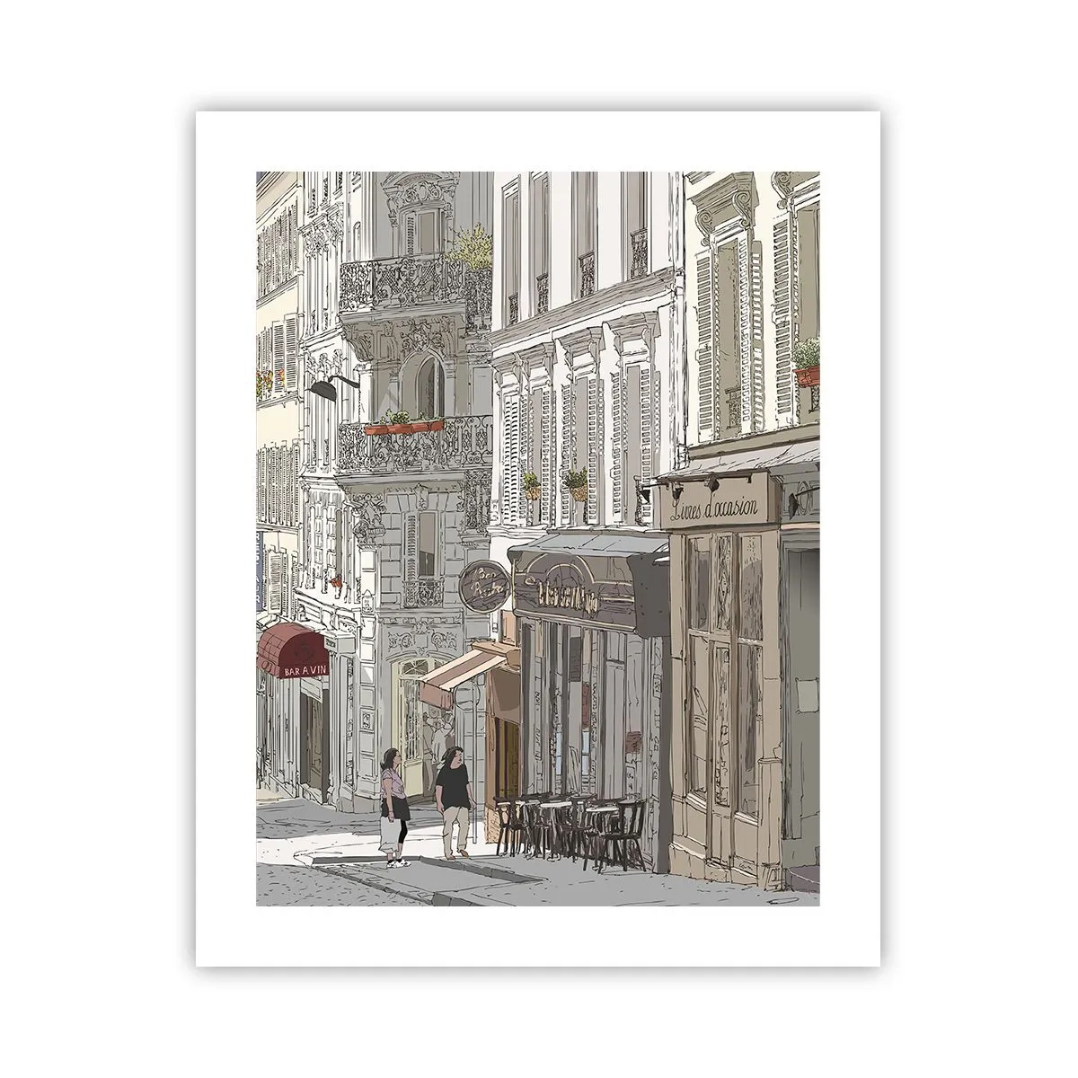 Poster - Bucurii urbane - 40x50 cm