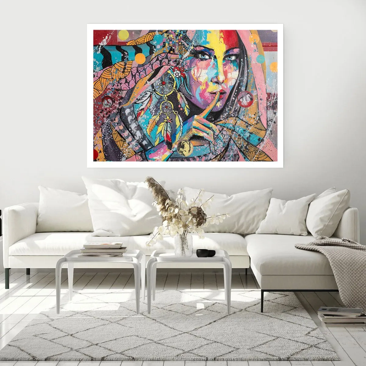 Poster - Taci până când înțelegi - 91x61 cm