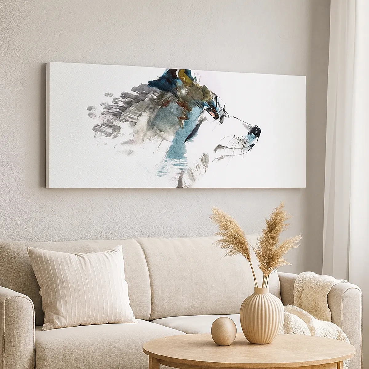 Tablou pe pânză - Ce știm despre lup - 30x30 cm