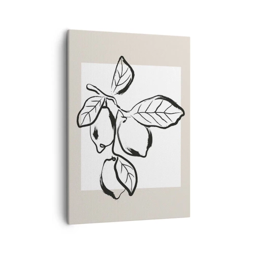 Tablou pe pânză - Unde se coace lămâia... - 50x70 cm