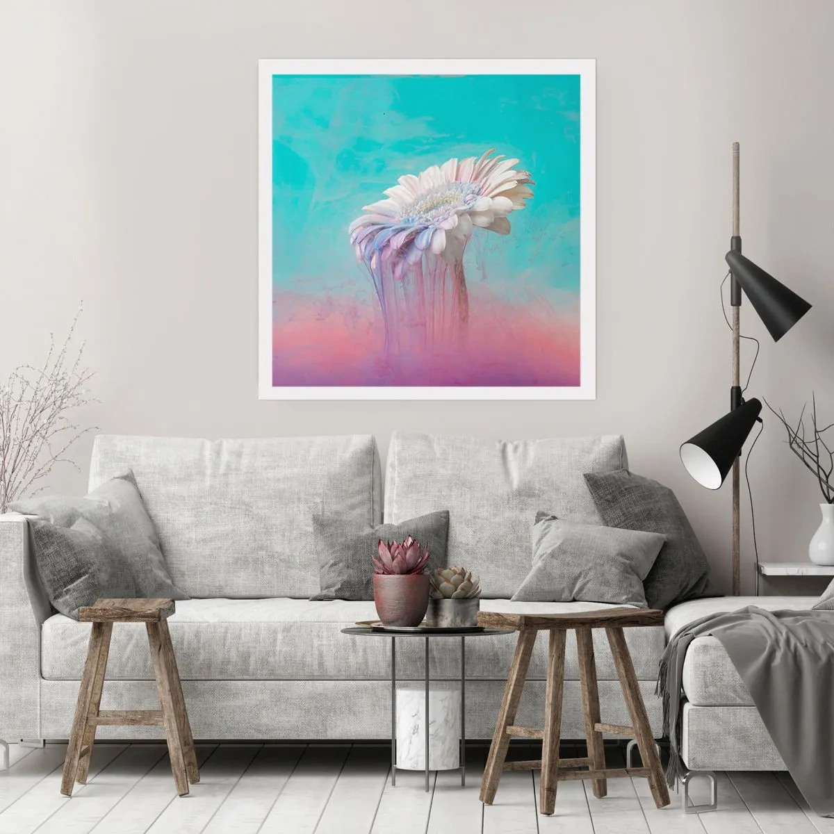 Poster - Viața de după flori - 60x60 cm