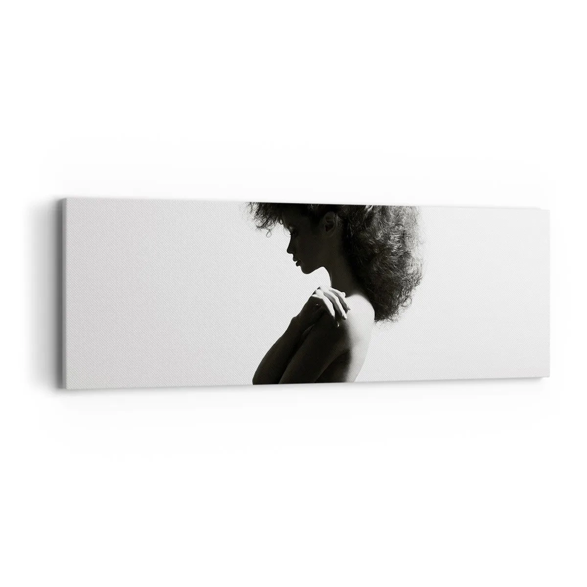 Tablou pe pânză - Ca o floare pe o tulpină subțire - 90x30 cm