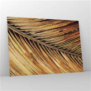 Tablou pe sticlă - Aur de nucă de cocos - 100x70 cm