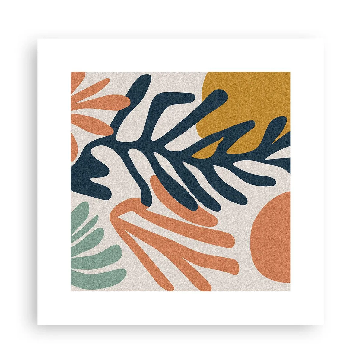 Poster - Mări de corali - 30x30 cm