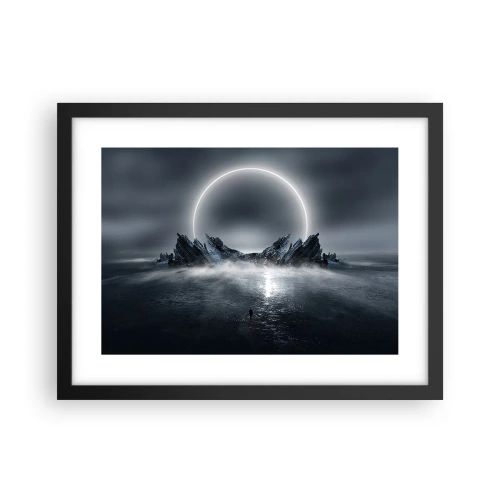 Poster în ramă neagră - Final de poveste - 40x30 cm