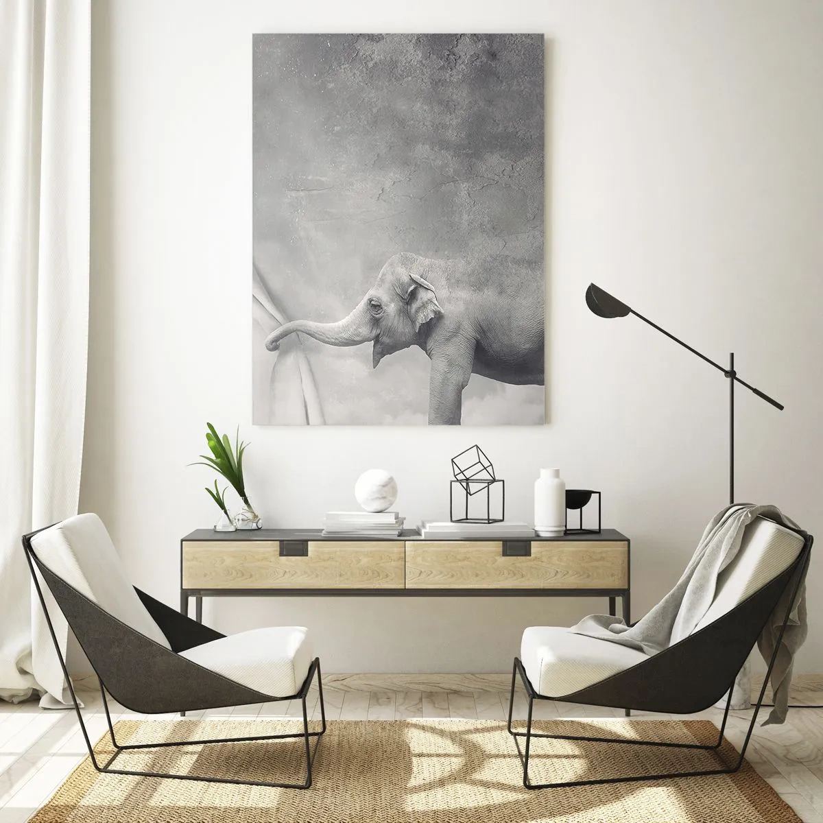 Tablou pe sticlă - Dezvăluirea misterului - 50x70 cm