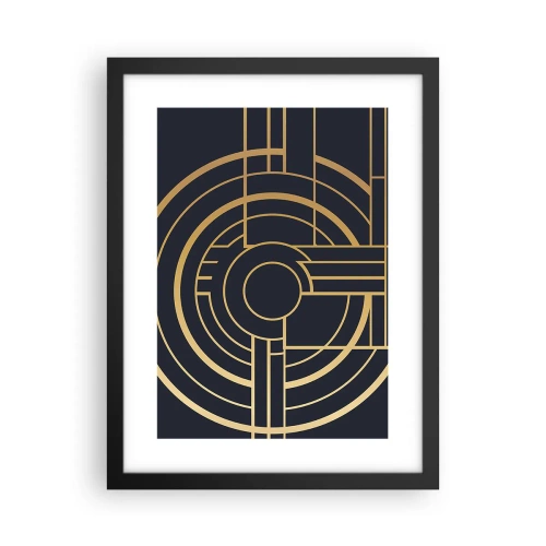 Poster în ramă neagră - Întoarcerea lucrurilor - 30x40 cm