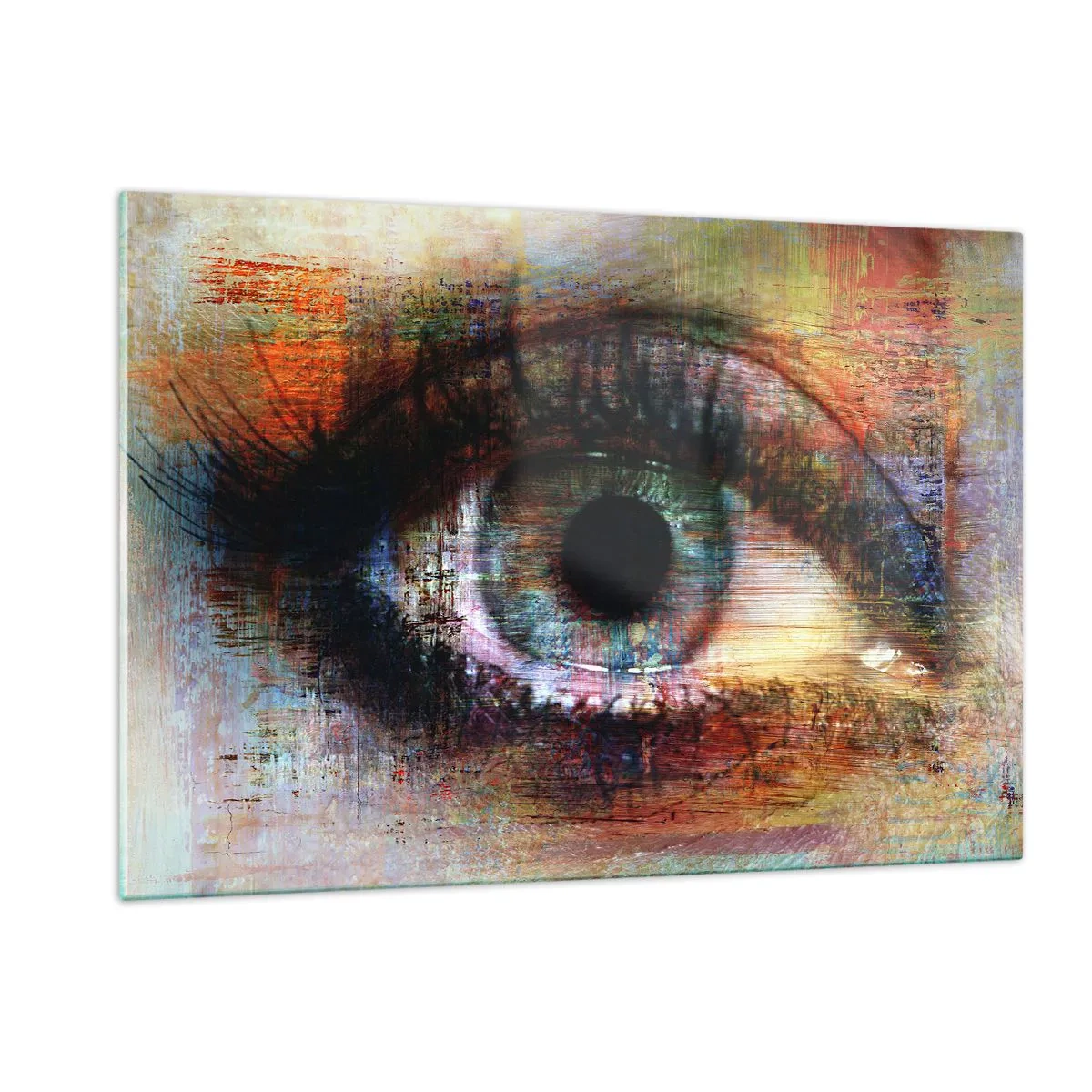Tablou pe sticlă - Poți privi în suflet - 120x80 cm