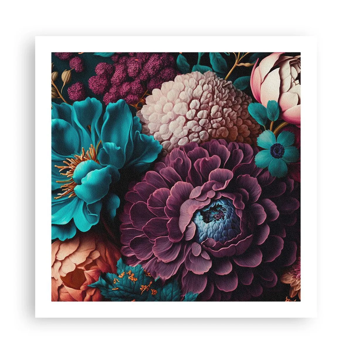 Poster - Natura în abundență - 60x60 cm