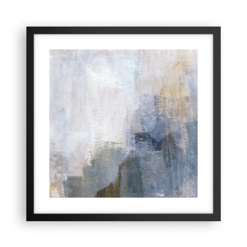 Poster în ramă neagră - Tonuri  și acorduri de culoare - 40x40 cm