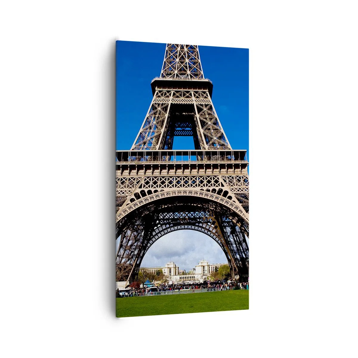 Tablou pe pânză - Întregul Paris la picioarele ei - 65x120 cm