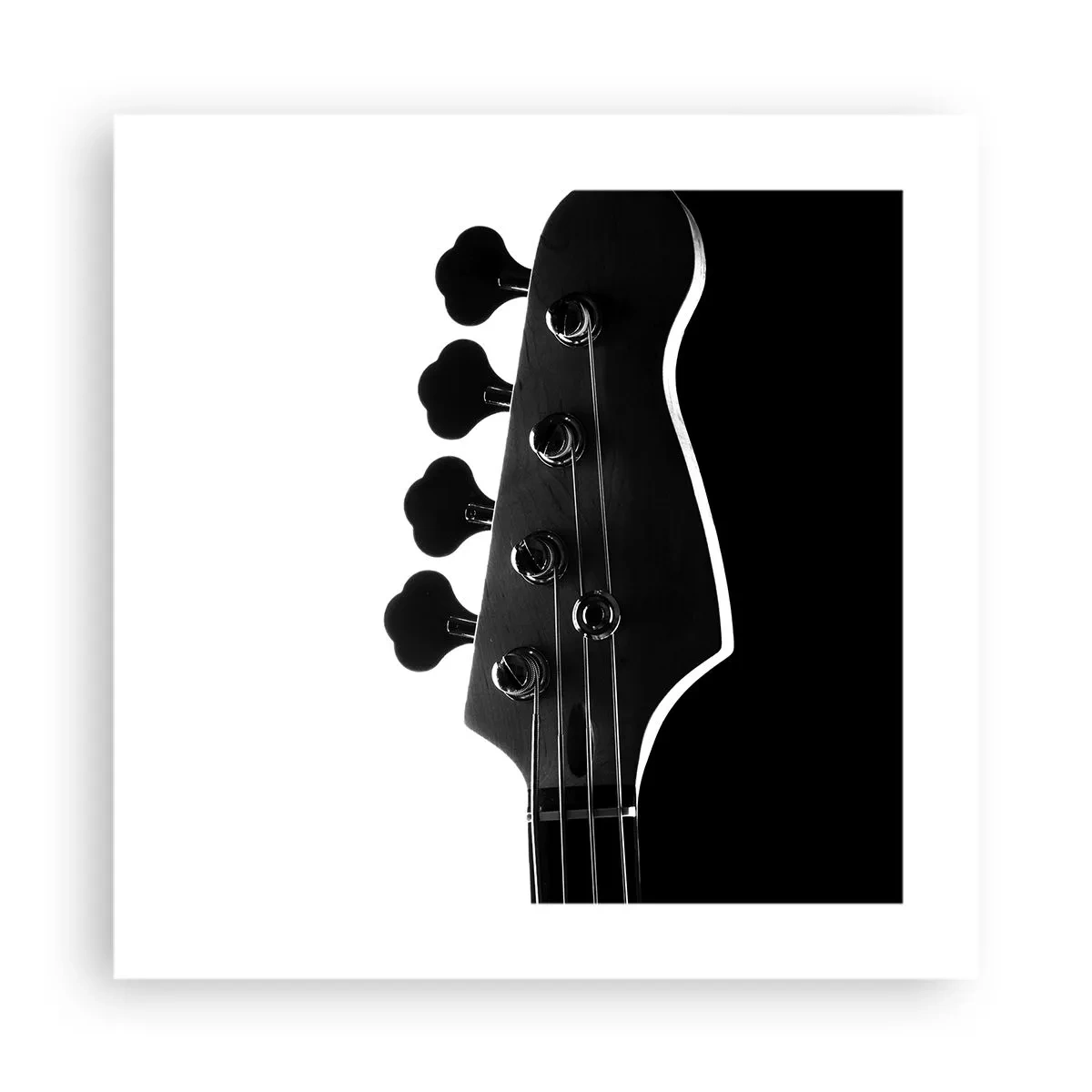 Poster - Tăcere de rock  - 40x40 cm