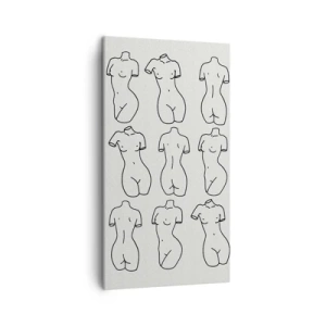 Tablou pe pânză - Doar Venus - 45x80 cm