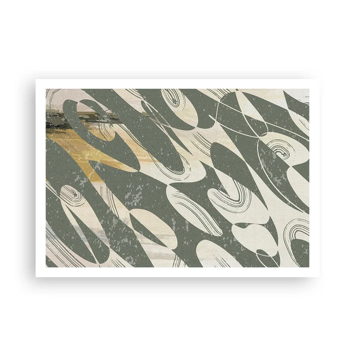 Poster - Abstracție ritmică - 100x70 cm