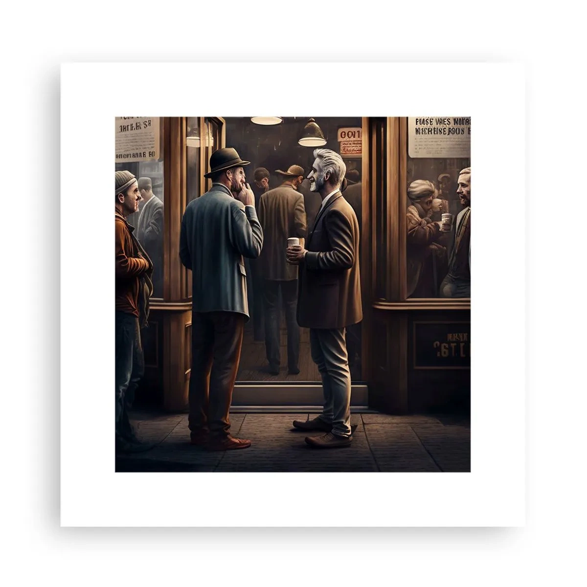 Poster - Cel mai bun moment al zilei - 30x30 cm