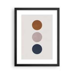 Poster în ramă neagră - Simbol de excelență - 30x40 cm