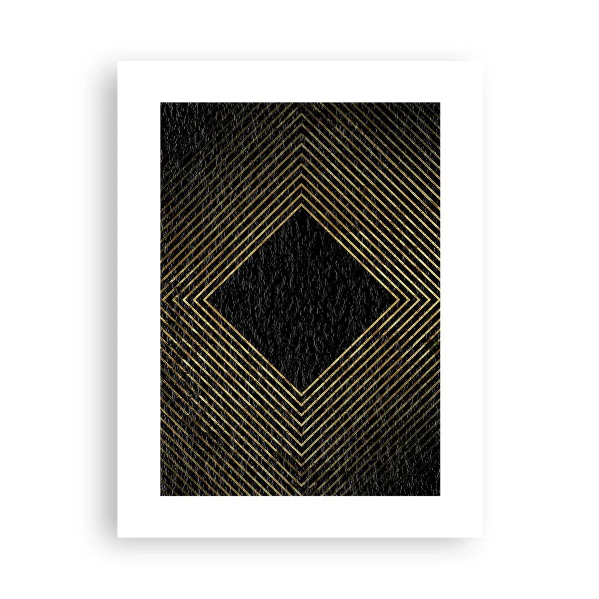 Poster - Geometrie în stil glamour - 30x40 cm