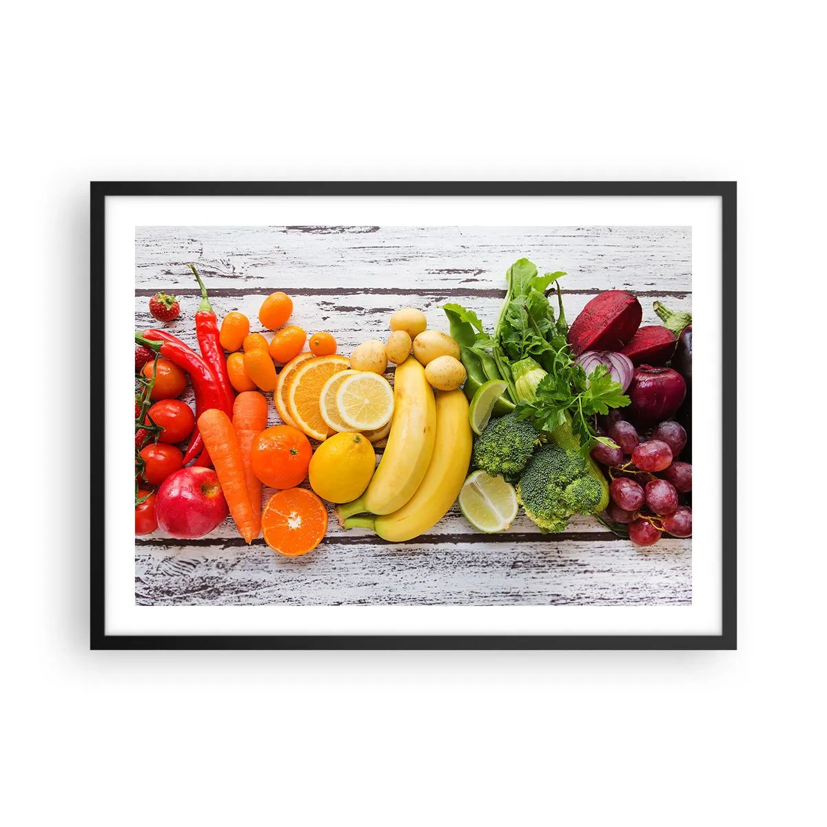 Poster în ramă neagră - Nu este de ajuns? - 70x50 cm