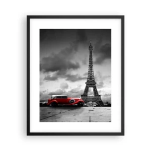 Poster în ramă neagră - Nu cu mult timp în urmă, la Paris - 40x50 cm