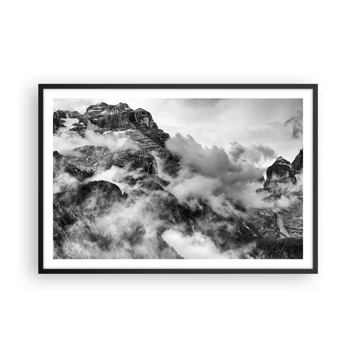 Poster în ramă neagră - Frumoase și crude - 91x61 cm