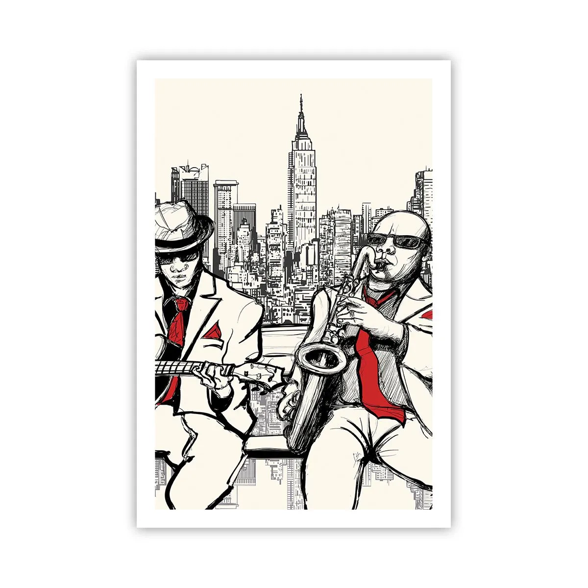 Poster - Improvizație la New York - 61x91 cm