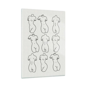 Tablou pe sticlă - Doar Venus - 50x70 cm