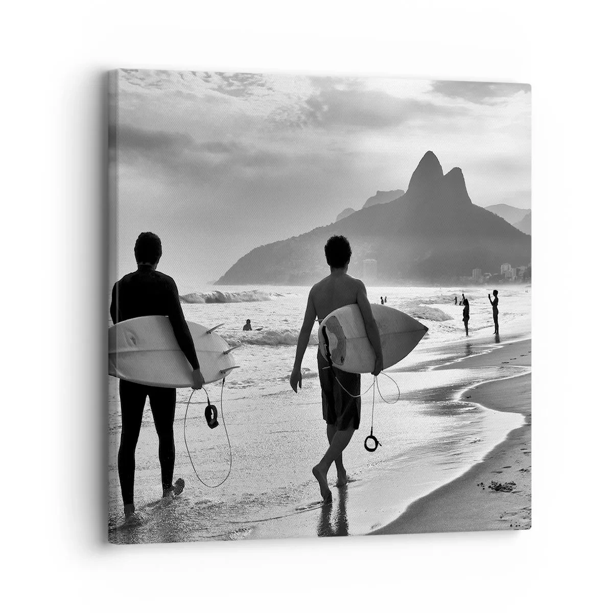 Tablou pe pânză - Samba pentru un val - 30x30 cm