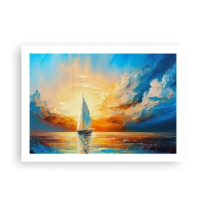 Poster - Navigare prin aur - 70x50 cm