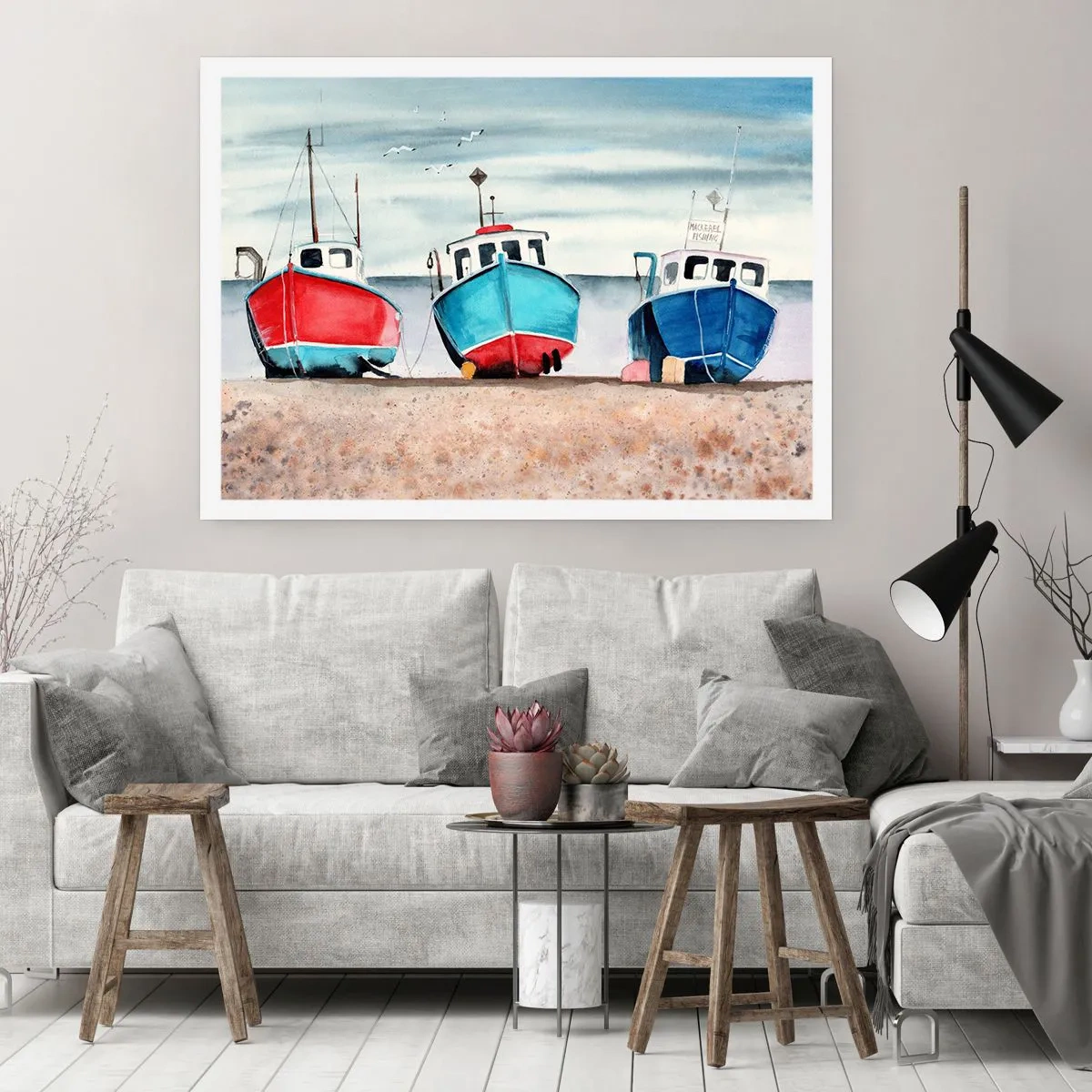 Poster - Gata pentru pescuit - 91x61 cm