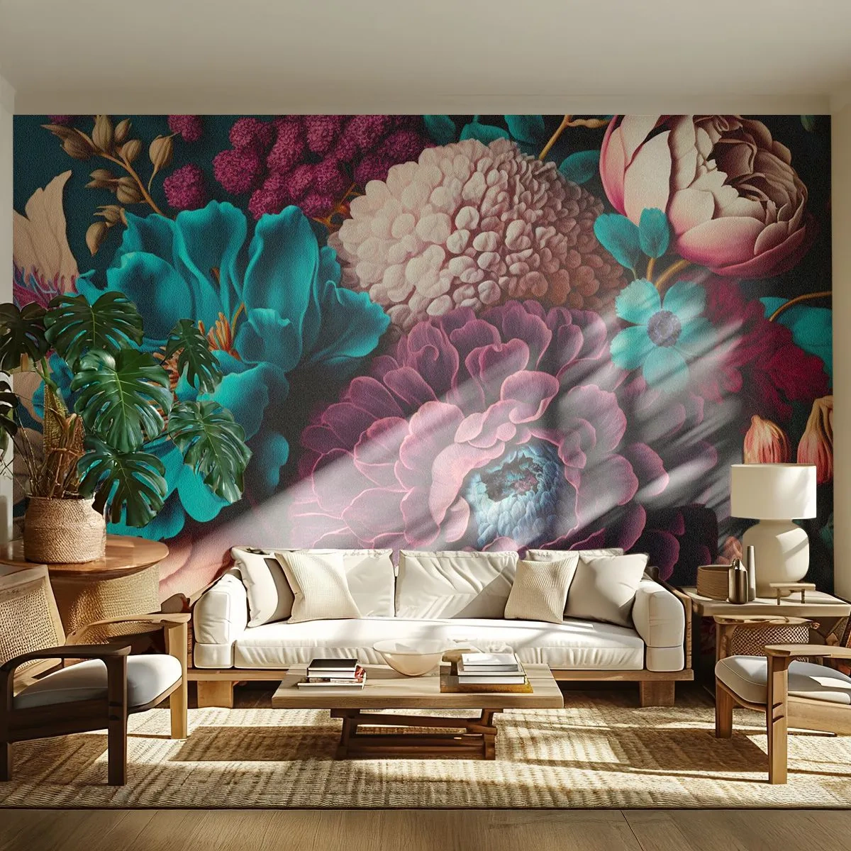 Tapet Standard Eco - Natura în abundență - Flori, Botanică, Epocă - 250x175 cm