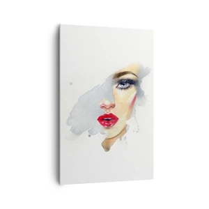 Tablou pe pânză - Reflecție într-o picătură de apă - 80x120 cm