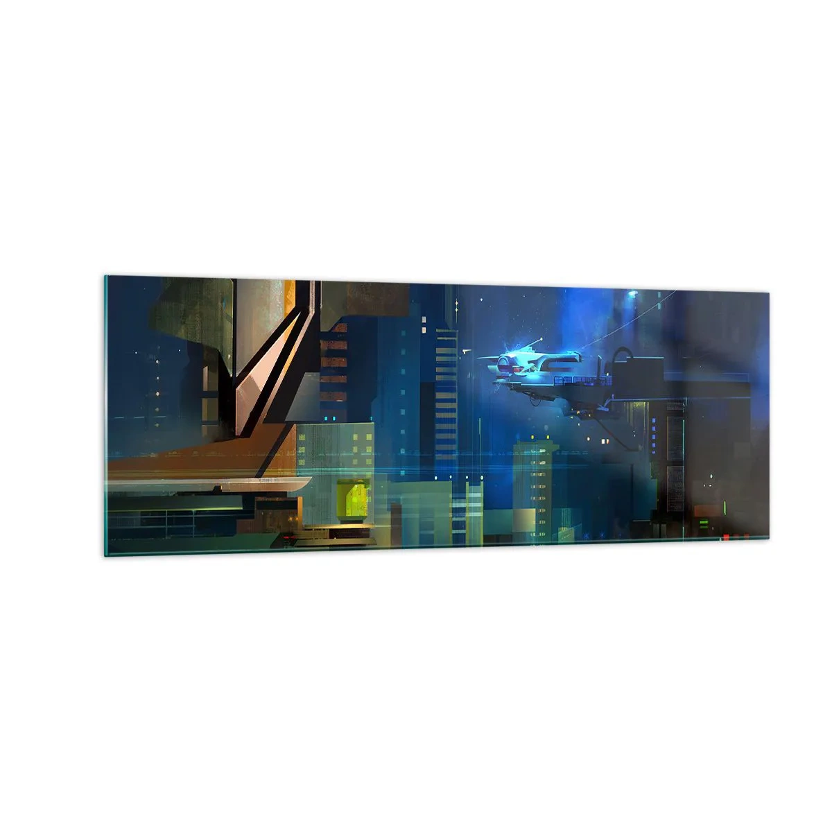 Tablou pe sticlă - În viitorul apropiat - 140x50 cm