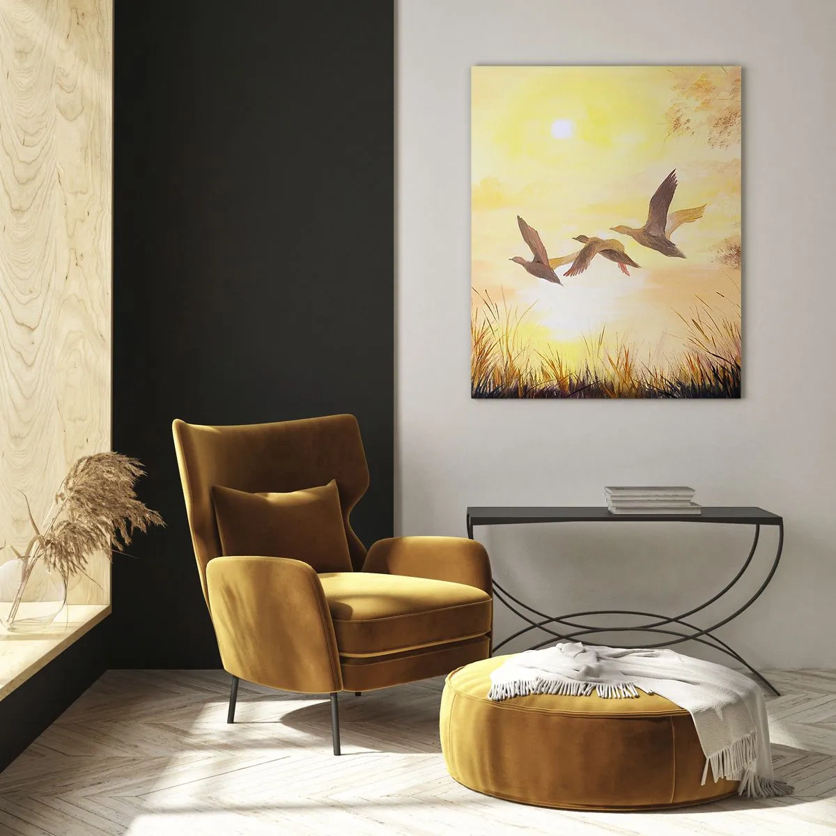 Tablou pe sticlă - Începutul unei lungi călătorii - 50x70 cm