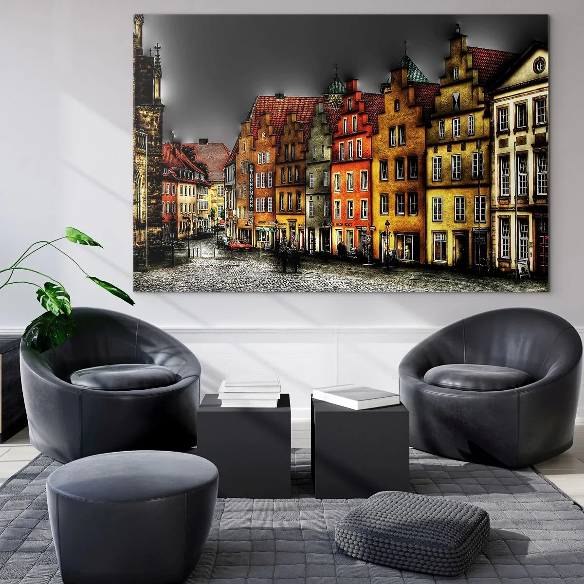 Tablou pe sticlă - Doar o trăsură fermecată mai lipsește - 100x70 cm