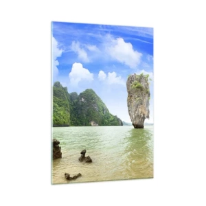 Tablou pe sticlă - Minuni naturale stâncoase - 50x70 cm