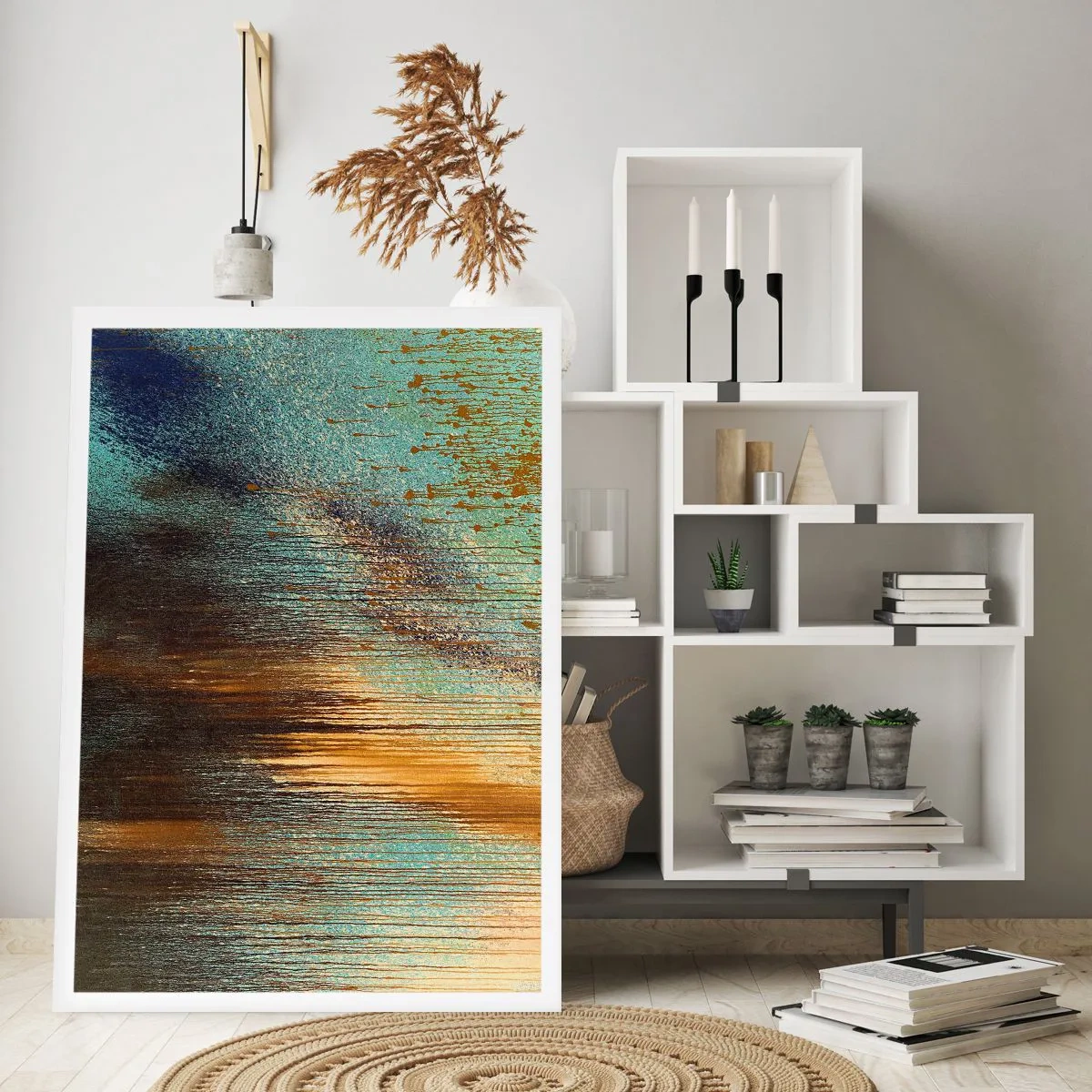 Poster - O compoziție cromatică neaccidentală - 61x91 cm