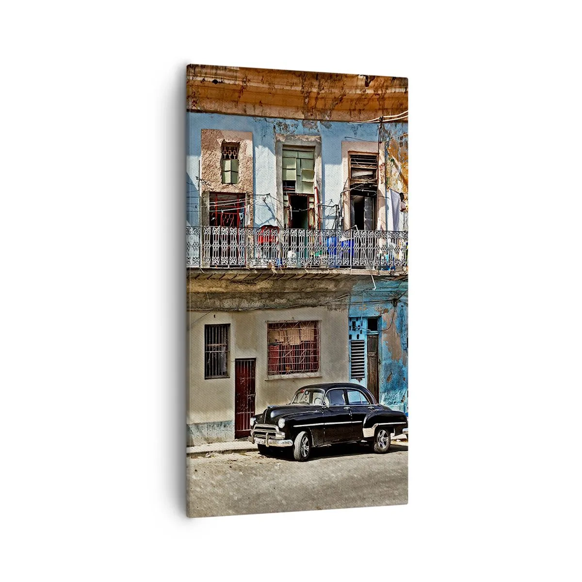 Tablou pe pânză - Sentimente cubaneze - 55x100 cm