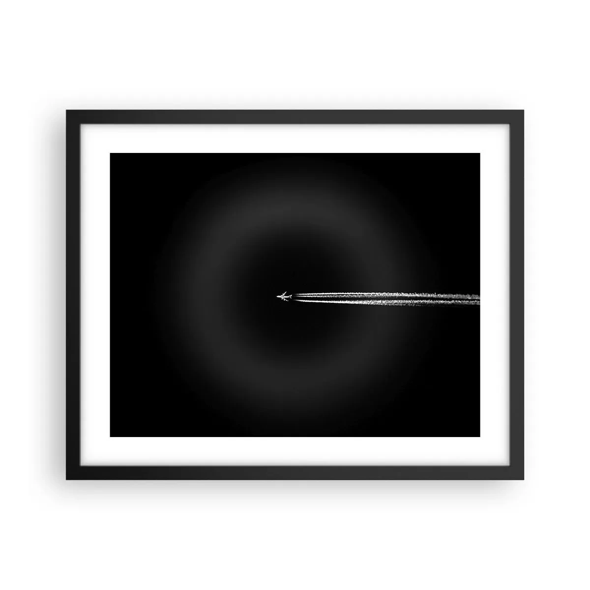 Poster în ramă neagră - Într-o altă dimensiune - 50x40 cm
