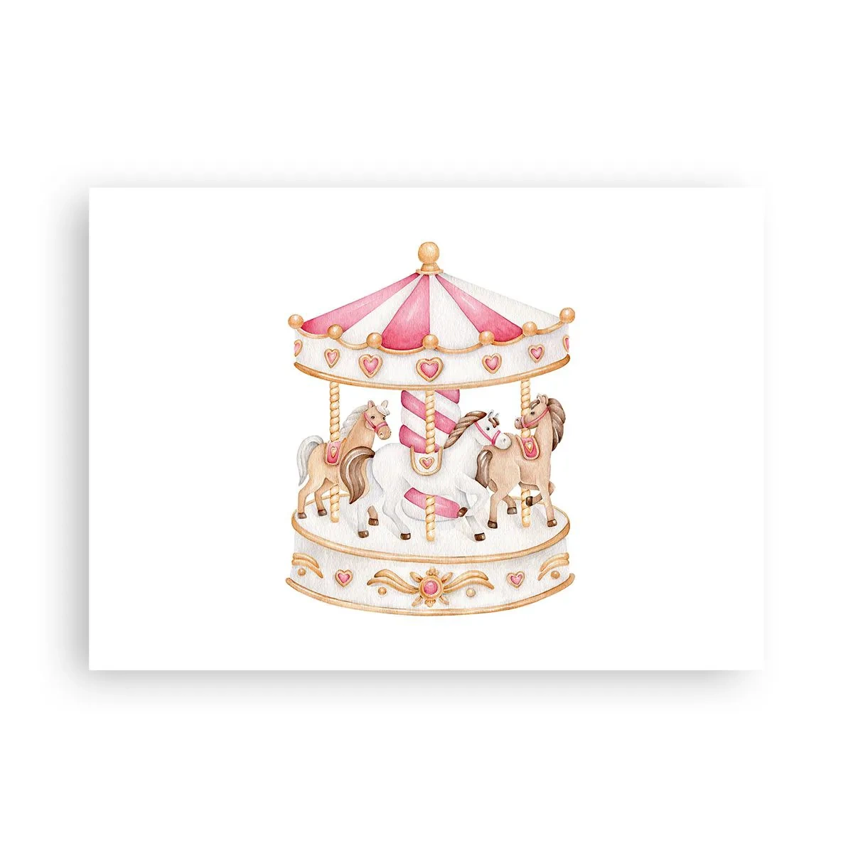 Poster - Lumea dulce a copilăriei - 70x50 cm