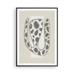 Poster în ramă neagră - O creatură bizară - 70x100 cm