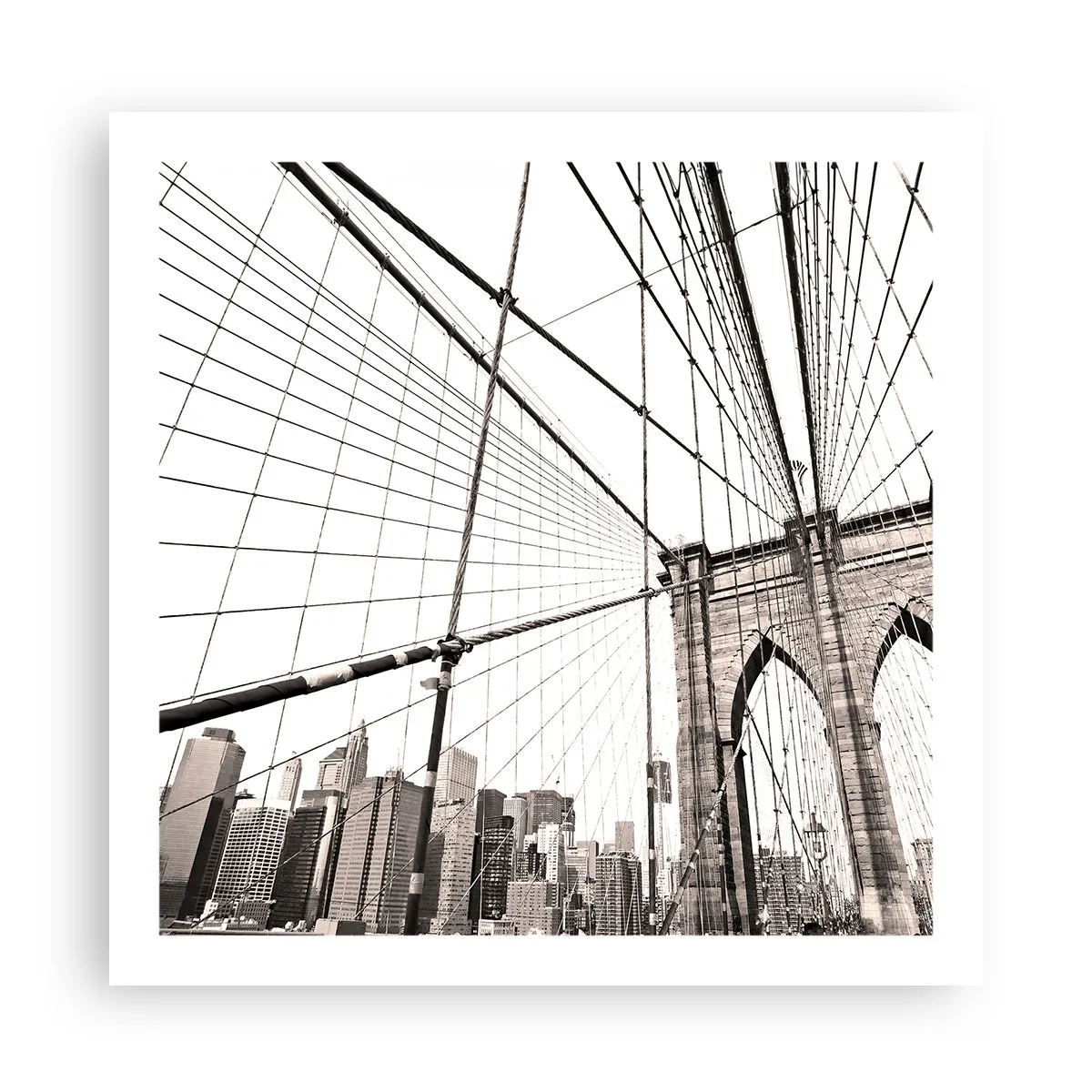 Poster - Catedrala din New York - 60x60 cm