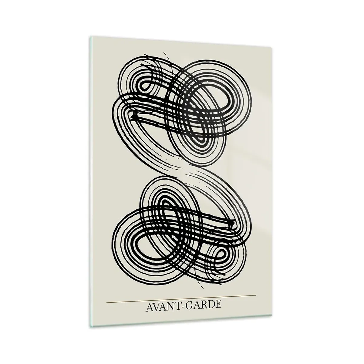 Tablou pe sticlă - A apărut spontan - 50x70 cm