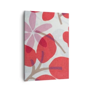 Tablou pe pânză - Aranjament floral în roz - 50x70 cm