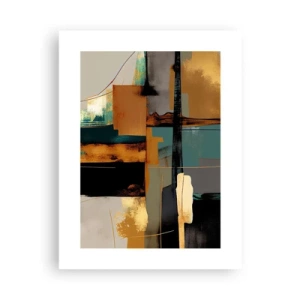 Poster - Abstracția - lumină și umbră - 30x40 cm