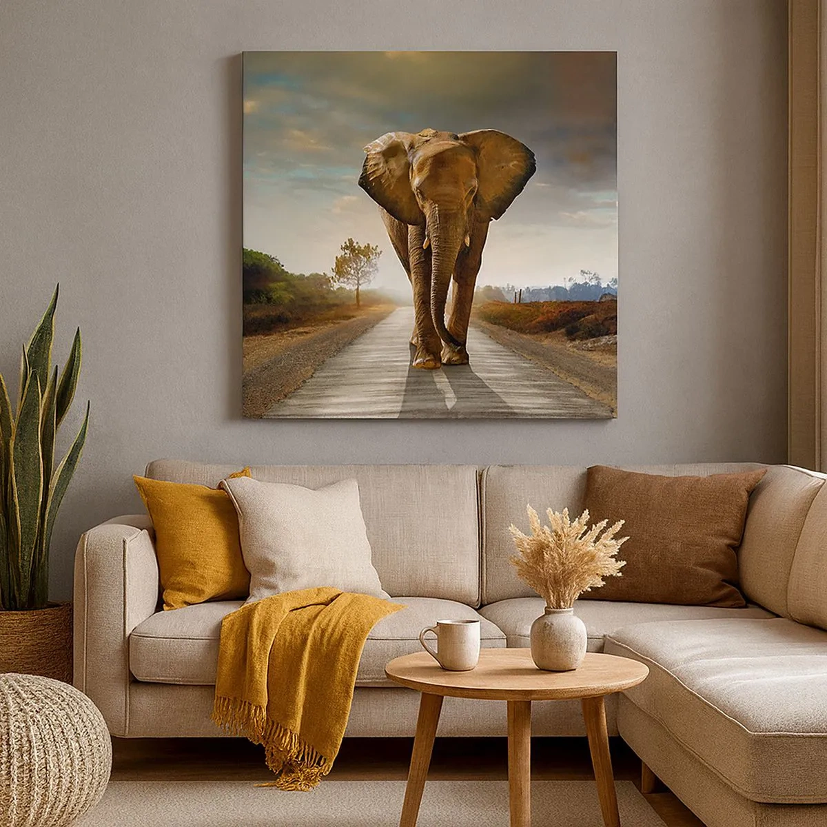 Tablou pe pânză - Și-a pierdut cipicii... - 30x30 cm